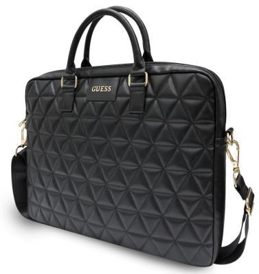 Guess Quilted Obal pro Notebook 15 Black