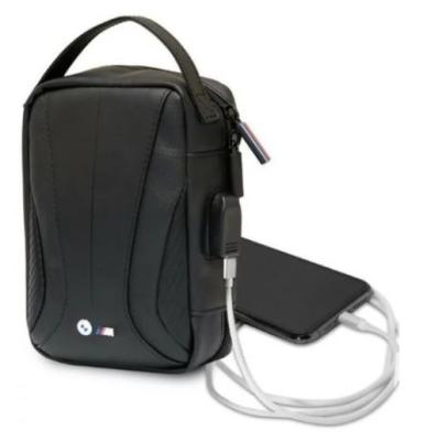 BMW Carbon Travel Universal Bag Black