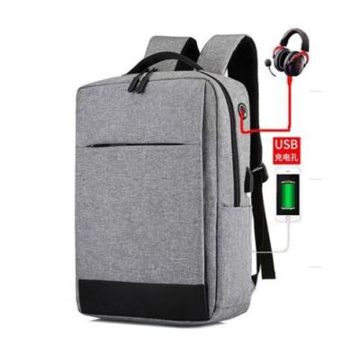 DeTech Batoh pro notebook Power Backpack BP-04, 15.6, šedá