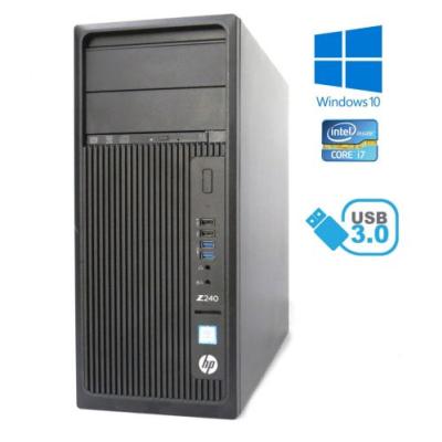 HP Workstation Z240  - Intel i7-6700 - 16 GB -  512 GB SSD - P2000