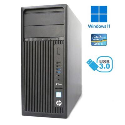 HP Workstation Z240  - Intel i7-6700 - 32 GB -  2000 GB SSD - K2200