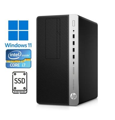 HP EliteDesk 600 G4 TWR - i7-8700 - 16 GB - 512 GB SSD - GTX 1060