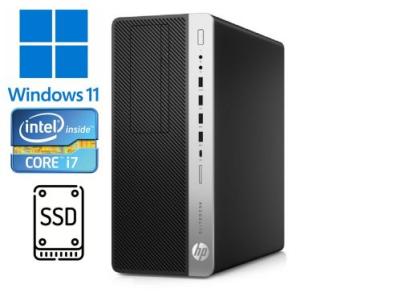 HP EliteDesk 800 G4 TWR - i7-8700K - 16 GB - 1000 GB SSD