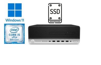 HP ProDesk 600 G4 SFF - i5-8500 - 8 GB - 512 GB SSD