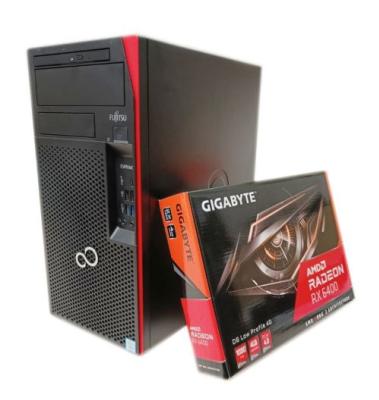 Fujitsu Siemens ESPRIMO P958 16GB 256GB AMD Radeon RX6400 4GB