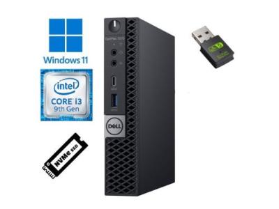 Dell Optiplex 7070 Micro i3-9100T - 8 GB - 256 GB SSD - WIFI