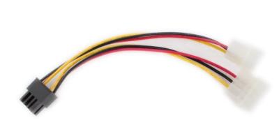 Kabel Gigabyte P/N: 12CF1-1PW013-05R 2 x Molex na PCIE 8 pin napájení