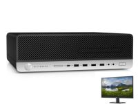 HP EliteDesk 800 G4 SFF + Dell SE2722H CC949486