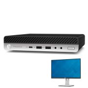 HP ProDesk 600 G4 Mini + Dell U2415 CC949531