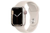 Apple Watch Series 7, 45mm Aluminium case starlight sport band